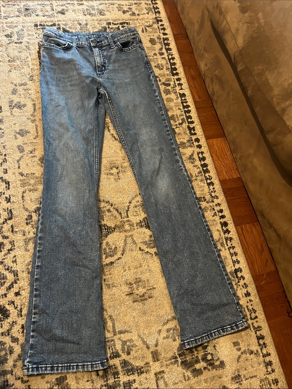 Wrangler Kids Blue Denim Flare Jeans